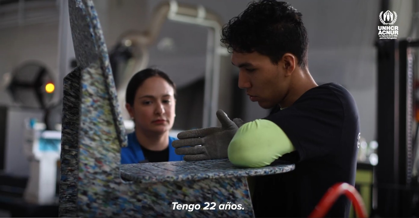 Refugiados contribuyen a economía circular en Panamá